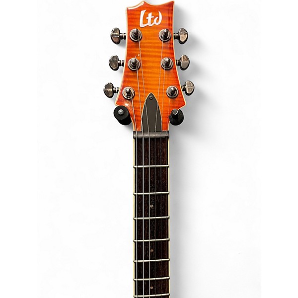 Used ESP LTD H401FM Sunburst Solid Body Electric Guitar