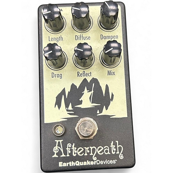 Used EarthQuaker Devices Afterneath Reverb Effect Pedal | Guitar