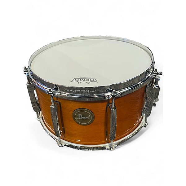 Used Pearl 13X7 SNARE Natural Drum