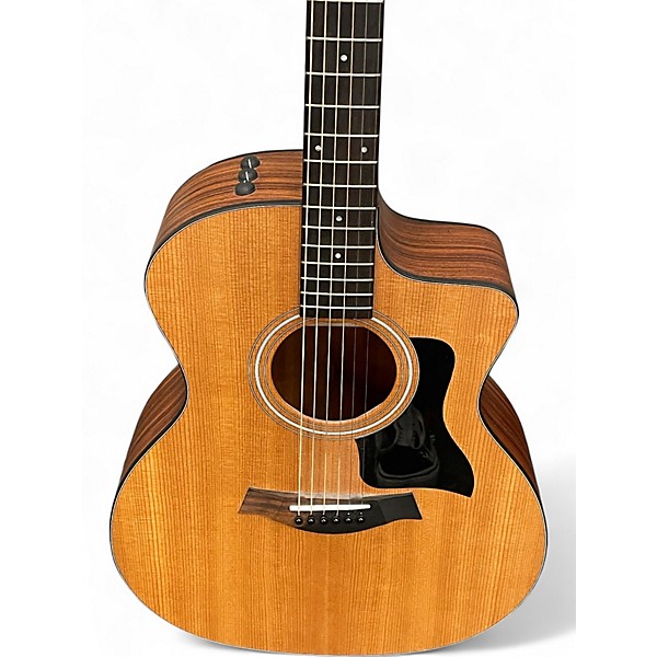 Used Taylor 114CE Natural Acoustic Electric Guitar