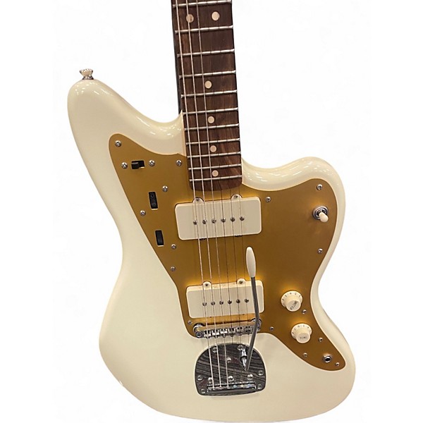 Used Squier J Mascis Jazzmaster WHITE Solid Body Electric Guitar