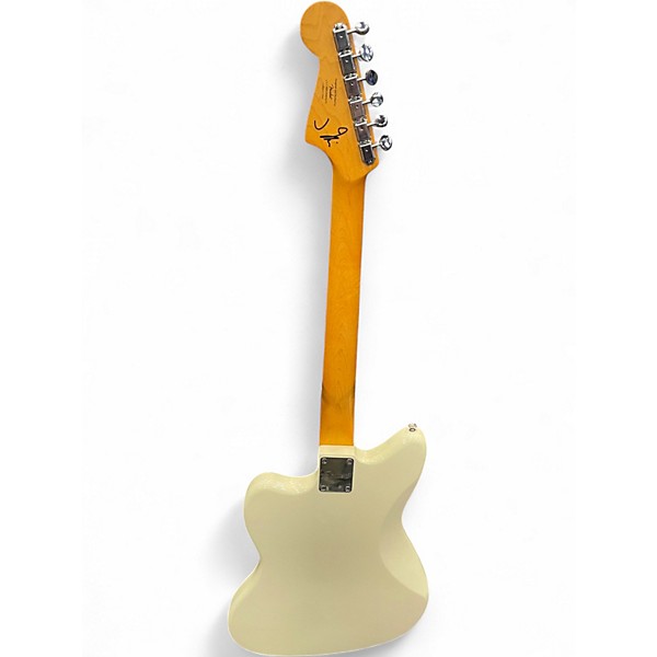 Used Squier J Mascis Jazzmaster WHITE Solid Body Electric Guitar