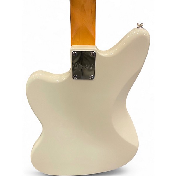 Used Squier J Mascis Jazzmaster WHITE Solid Body Electric Guitar
