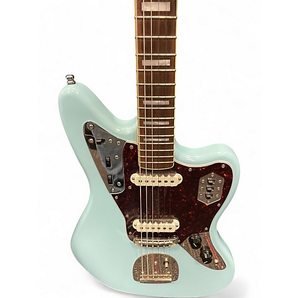 Used Squier Classic Vibe ‘70s Jaguar Daphne Blue Solid Body Electric Guitar
