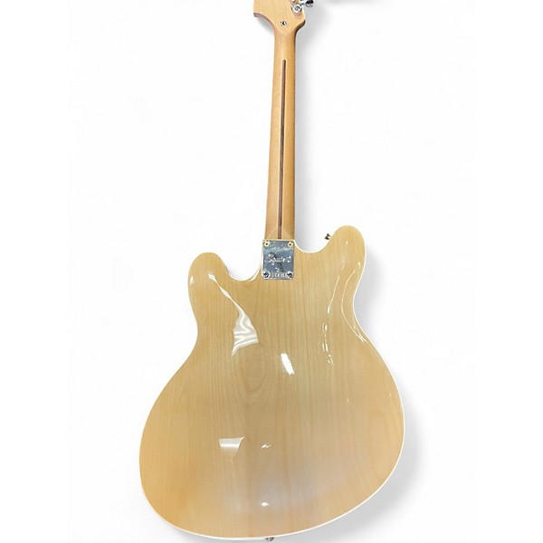 Used Squier Classic Vibe Starcaster Hollow Natural Hollow Body Electric Guitar