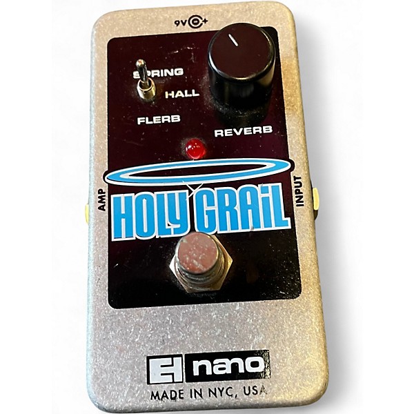 Used Electro-Harmonix Nano Holy Grail Reverb Effect Pedal