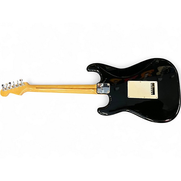 Used Squier MIJ Stratocaster Black Solid Body Electric Guitar