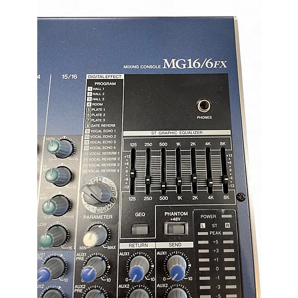 Used Yamaha MG16/6FX Unpowered Mixer