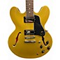 Used Epiphone ES335 Metallic Gold Hollow Body Electric Guitar