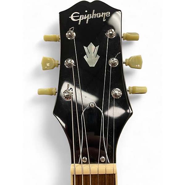 Used Epiphone ES335 Metallic Gold Hollow Body Electric Guitar