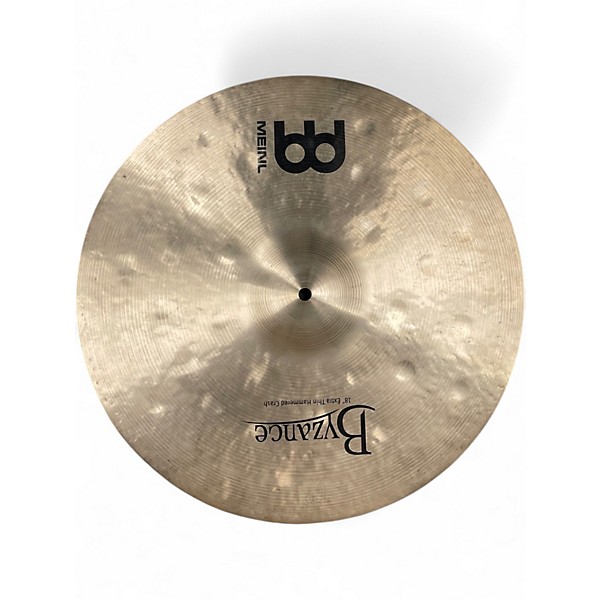 Used MEINL 18in Byzance Extra Thin Dry Crash Cymbal