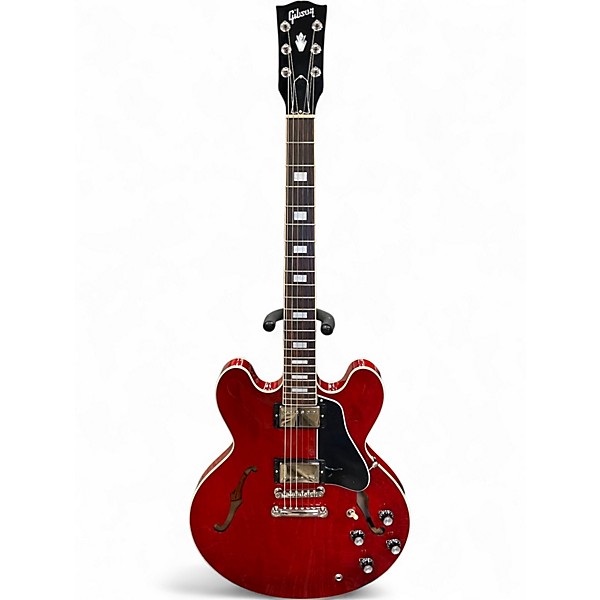 Used Gibson ES335 Heritage Cherry Hollow Body Electric Guitar