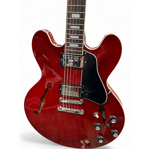 Used Gibson ES335 Heritage Cherry Hollow Body Electric Guitar