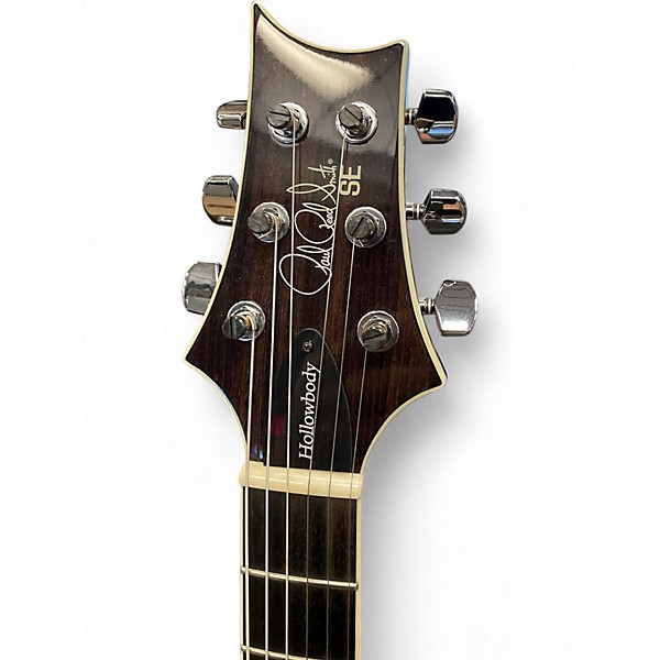 Used PRS SE Hollowbody II Tiger Burst Hollow Body Electric Guitar