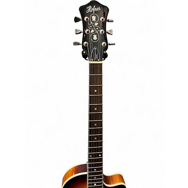 Used Hofner Club CT Contemporary Sunburst Electric Bass Guitar