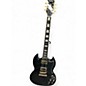 Used Epiphone SG Custom Ebony Solid Body Electric Guitar thumbnail
