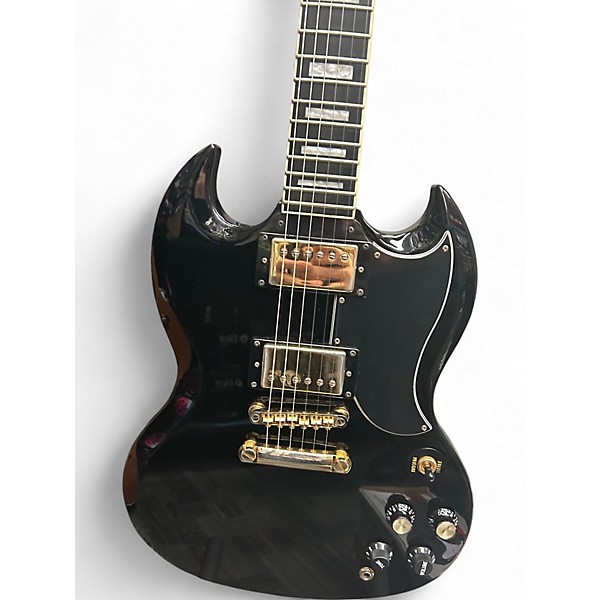 Used Epiphone SG Custom Ebony Solid Body Electric Guitar