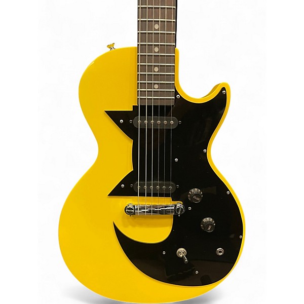 Used 2019 Epiphone Les Paul SL Yellow Solid Body Electric Guitar