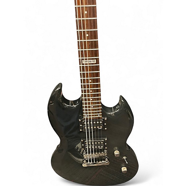Used ESP LTD Viper 10 Black Solid Body Electric Guitar