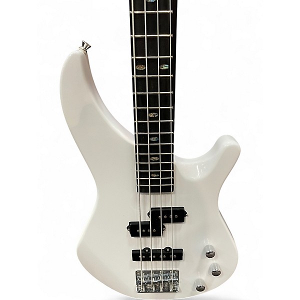 Used Mitchell MB1000WH WHITE Electric Bass Guitar