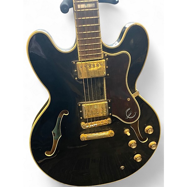 Used Epiphone Sheraton II PRO Ebony Hollow Body Electric Guitar