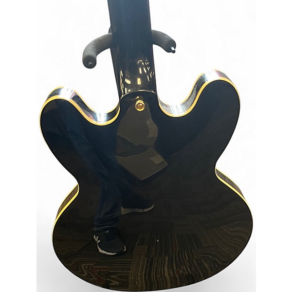 Used Epiphone Sheraton II PRO Ebony Hollow Body Electric Guitar