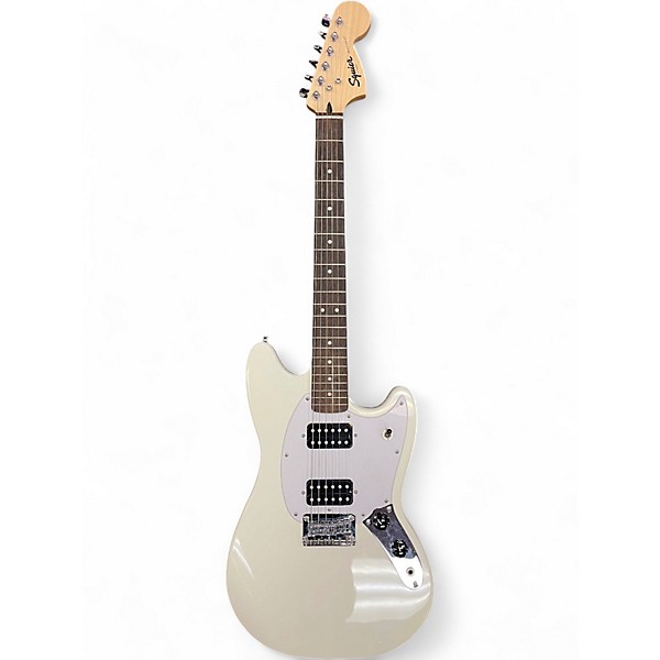 Used Squier Bullet Mustang HH Olympic White Solid Body Electric Guitar