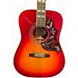 Used Epiphone Hummingbird Cherry Sunburst Acoustic Guitar