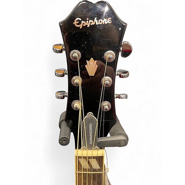 Used Epiphone Hummingbird Cherry Sunburst Acoustic Guitar