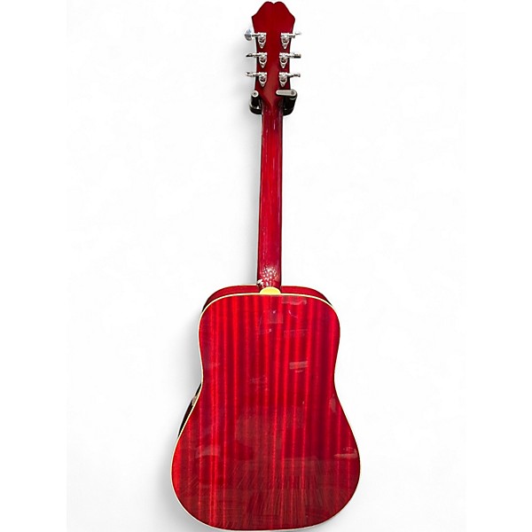 Used Epiphone Hummingbird Cherry Sunburst Acoustic Guitar