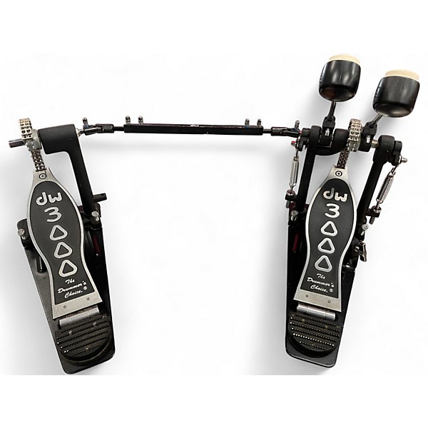 Used DW 3000 Series Double Double Bass Drum Pedal