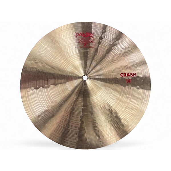 Used Paiste 14in 2002 Crash Cymbal