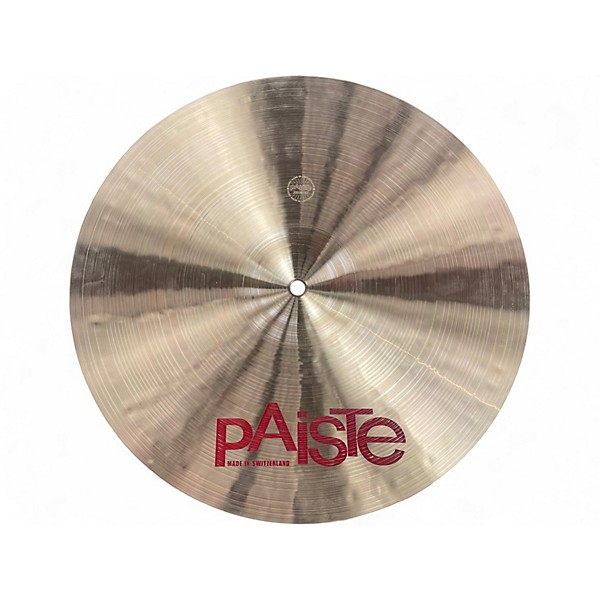 Used Paiste 14in 2002 Crash Cymbal