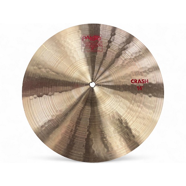 Used Paiste 14in 2002 Crash Cymbal