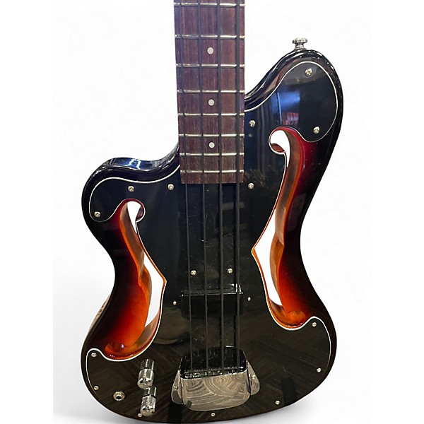 Used Eastwood BB1 3 Color Sunburst Electric Bass Guitar