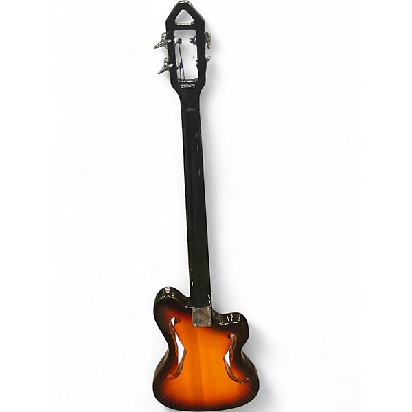 Used Eastwood BB1 3 Color Sunburst Electric Bass Guitar