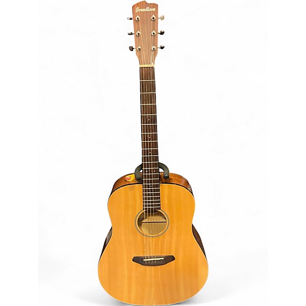 Used Breedlove Discovery Dreadnought MP Natural Acoustic Guitar