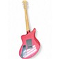 Used D'Angelico Premier Series pink Solid Body Electric Guitar