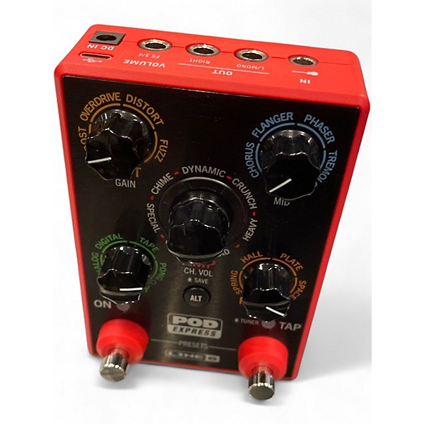 Used Line 6 Pocket Pod Express Amp Modeler Effect Processor