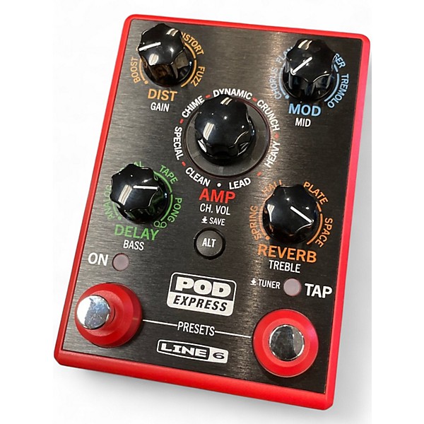Used Line 6 Pocket Pod Express Amp Modeler Effect Processor