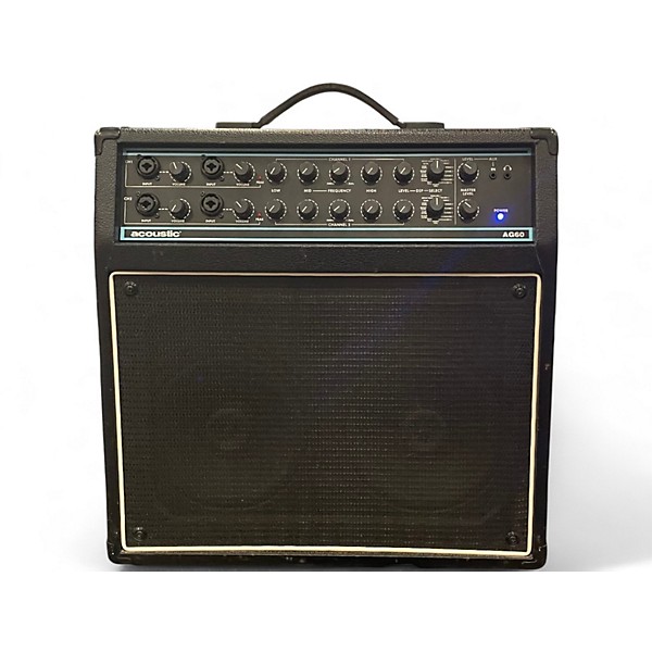 Used Acoustic AG60 60W 2X8 Acoustic Guitar Combo Amp