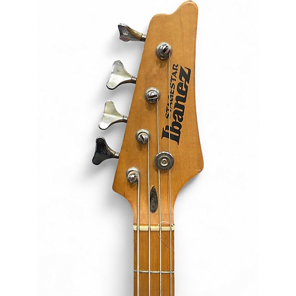 Used Ibanez Stagestar Black Electric Bass Guitar