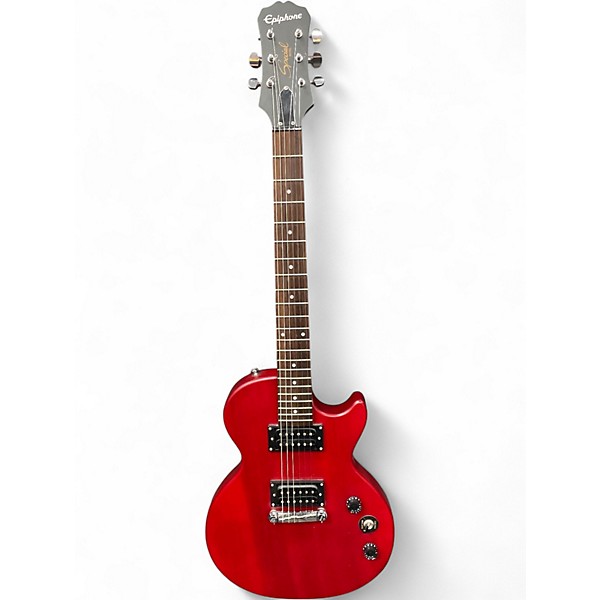 Used Epiphone Special II Cherry Solid Body Electric Guitar