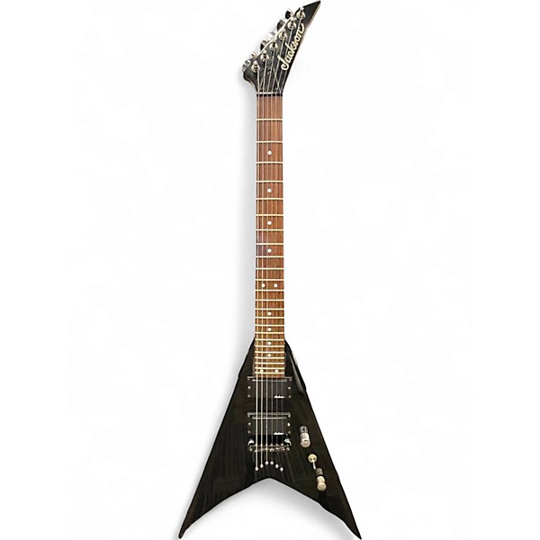 Used Jackson JS32 King V Black Solid Body Electric Guitar