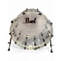 Used Pearl 3 Piece Crystal Beat Ultra Clear Drum Kit thumbnail