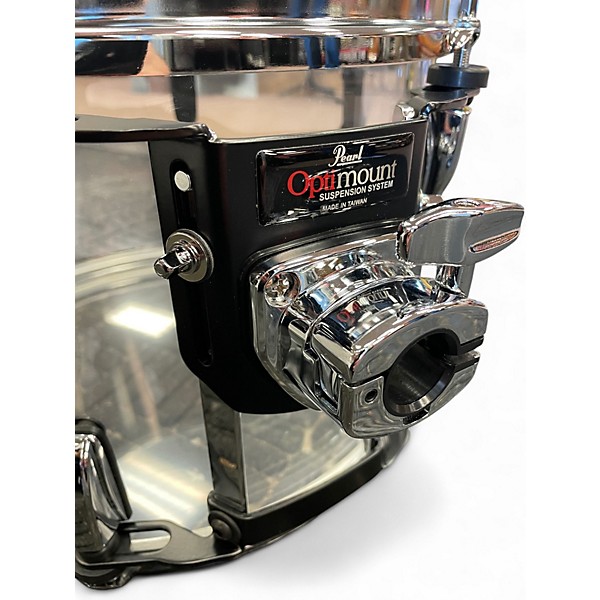 Used Pearl 3 Piece Crystal Beat Ultra Clear Drum Kit