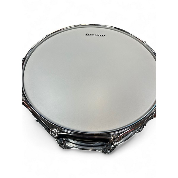 Used Ludwig 5X14 Supralite Snare Chrome Drum