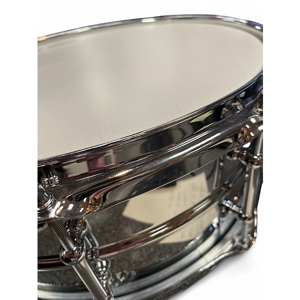 Used Ludwig 5X14 Supralite Snare Chrome Drum