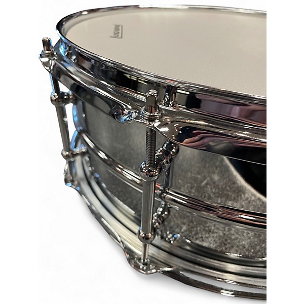 Used Ludwig 5X14 Supralite Snare Chrome Drum