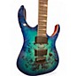 Used Ibanez GRGR221PA Aqua Bust Solid Body Electric Guitar